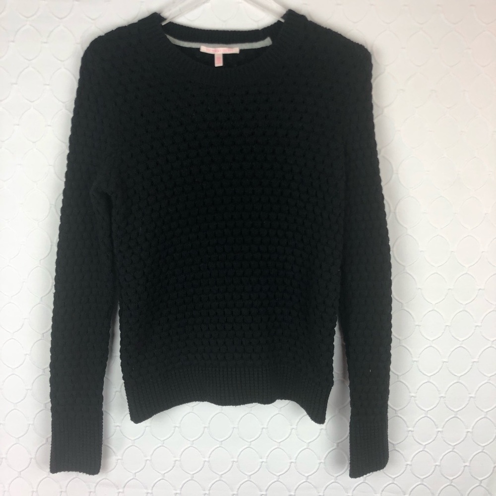Victorias Secret Pullover Knit Sweater Black XS - Picture 3 of 7
